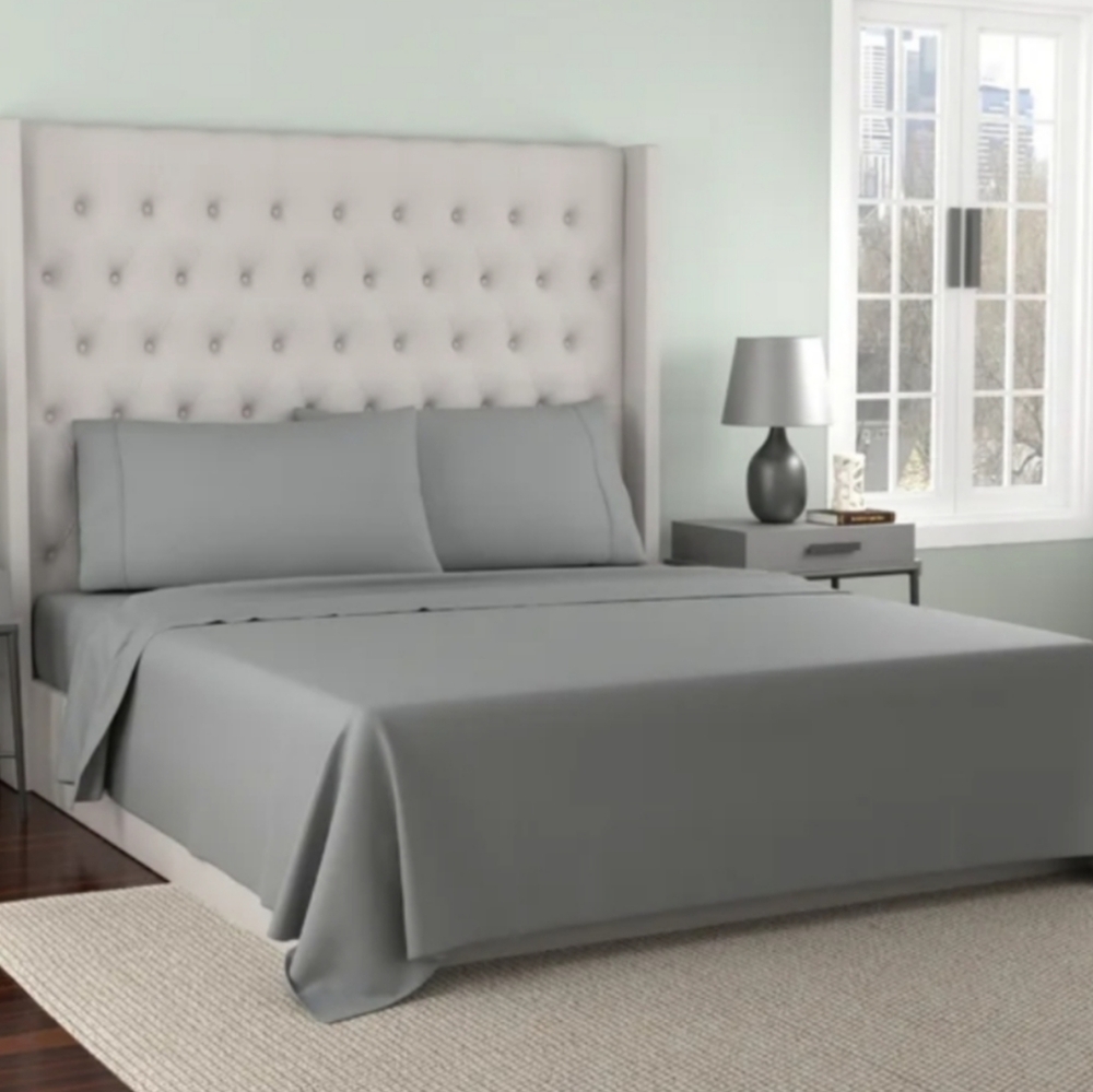 Kathy Ireland Queen Premium Striped Sheet Set